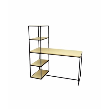 Birou cu biblioteca 001 1350x600x1450 Birou cu biblioteca 001 1350x600x1450