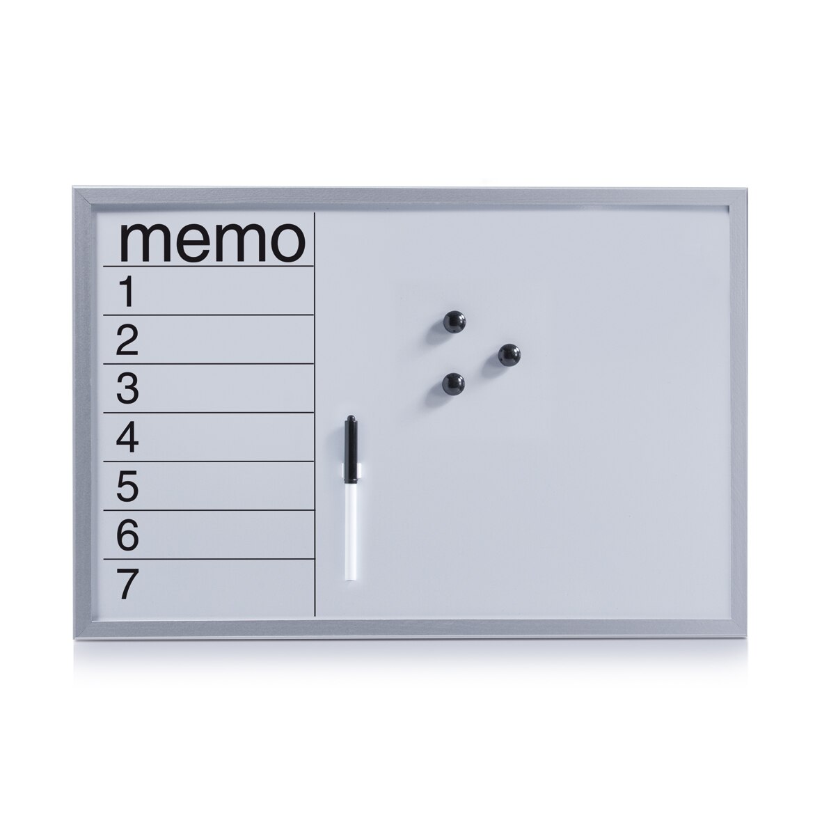 Tabla magnetica Memo, 60x40 cm, Zeller