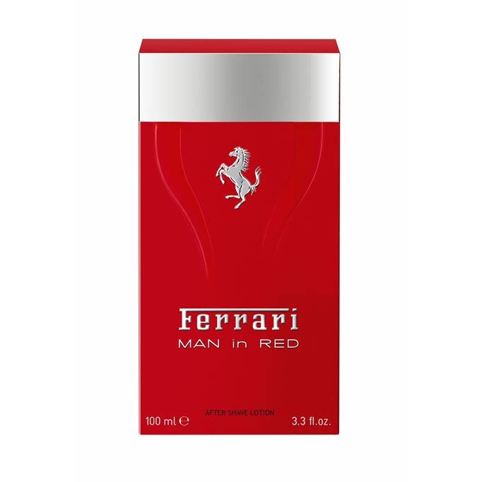 After shave lotiune Ferrari - Man in red, barbati, 100ml