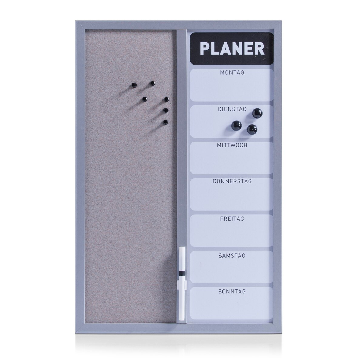 Panou pluta si planner saptamanal, 40x60 cm, Zeller