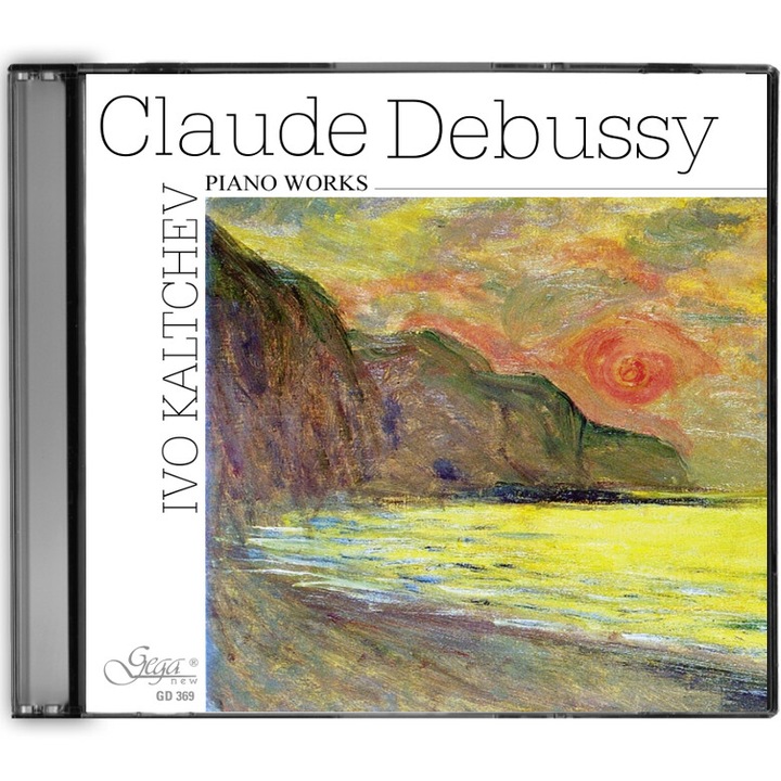 CD Claude Debussy. Zongoraművek
