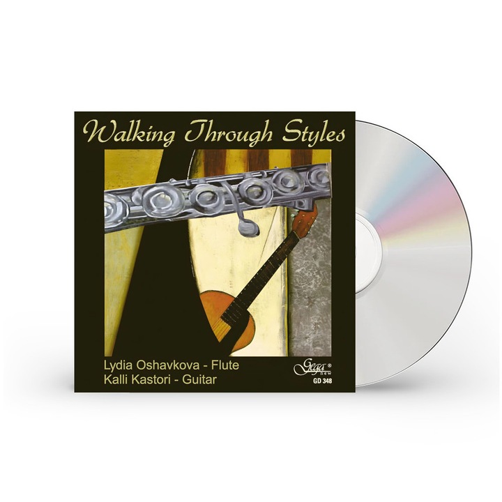 CD Разходка из стиловете. Лидия Ошавкова, флейта и Кали Кастори, китара