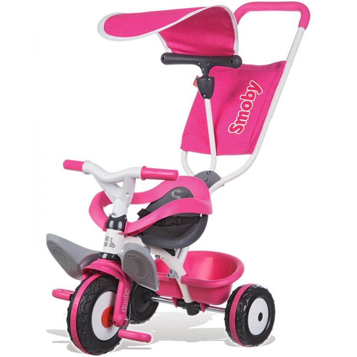 Smoby Baby Balade Tricikli, Rózsaszín