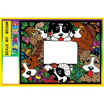 Rama foto Color Velvet Catei, 28 x 37 cm, 4 ani + Rama foto Color Velvet Catei, 28 x 37 cm, 4 ani +