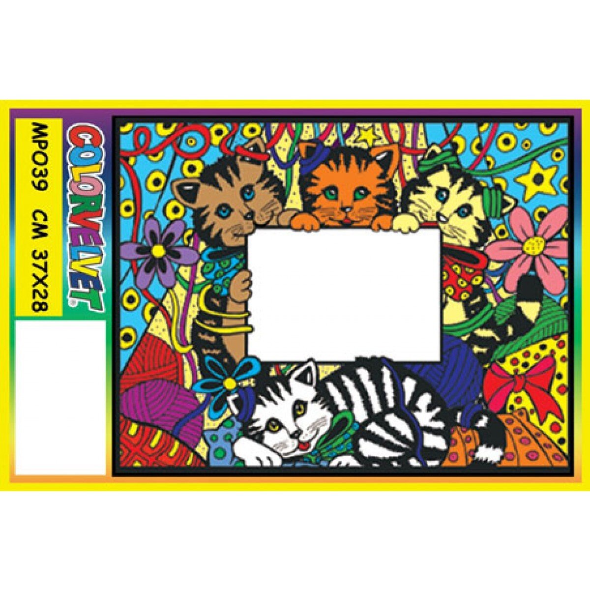 Rama foto Color Velvet Pisicute, 28 x 37 cm, 4 ani +