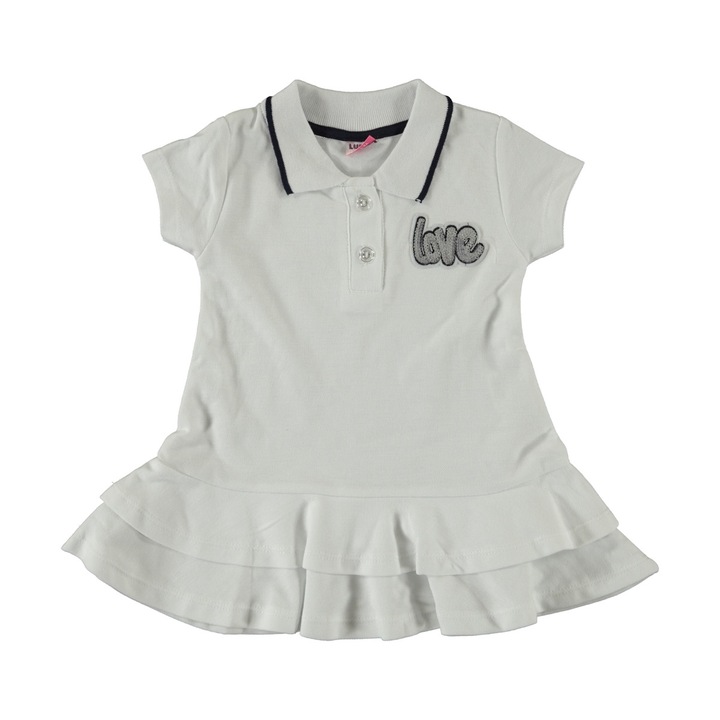 Rochita Polo Karina alb