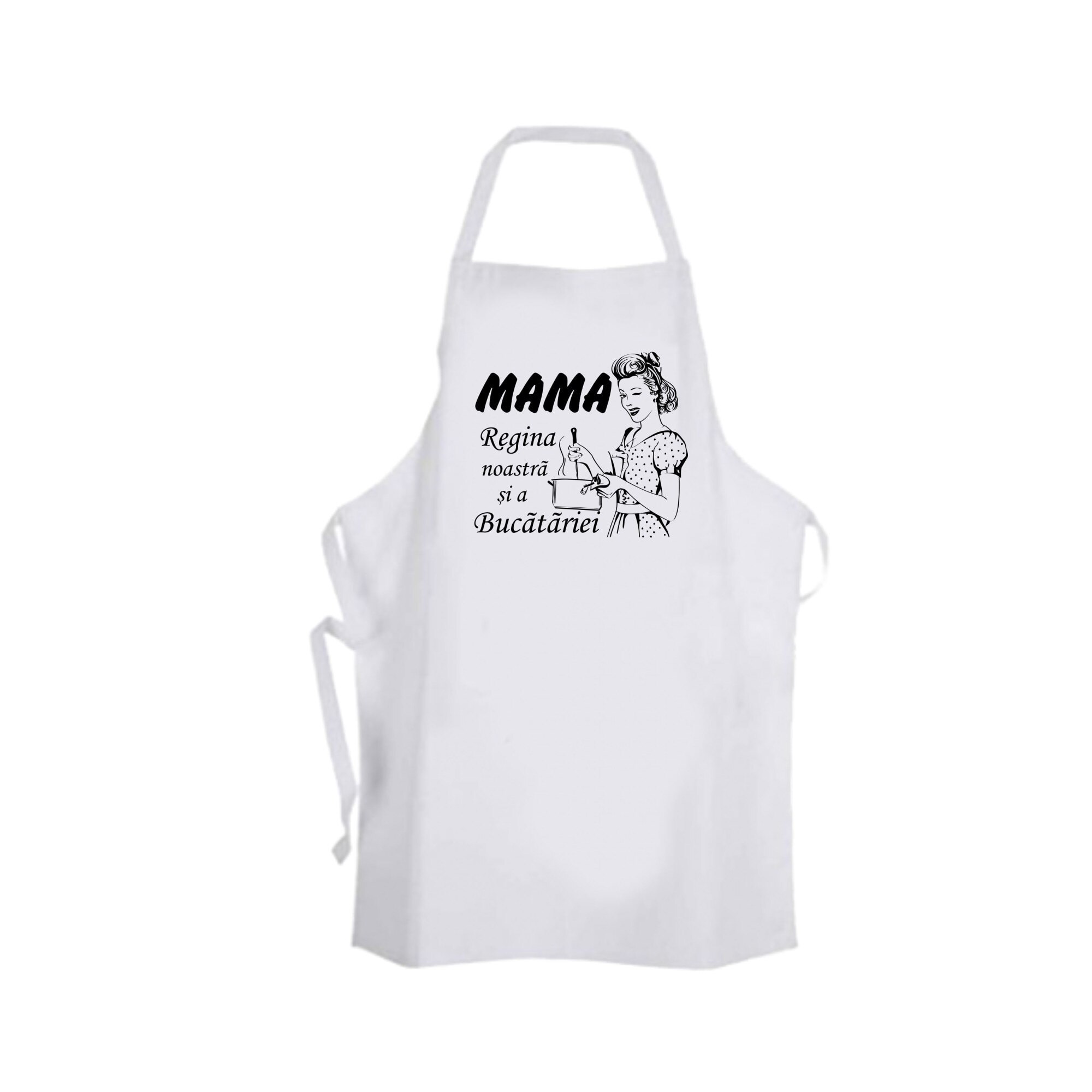 Sort personalizat Regina Bucatariei, Kariban,Alb