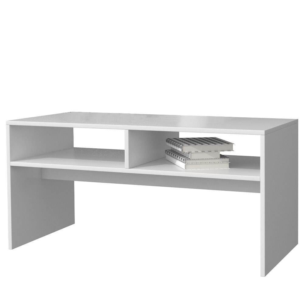 Masuta cafea Drohmo Mesa, 90x51x41, alb