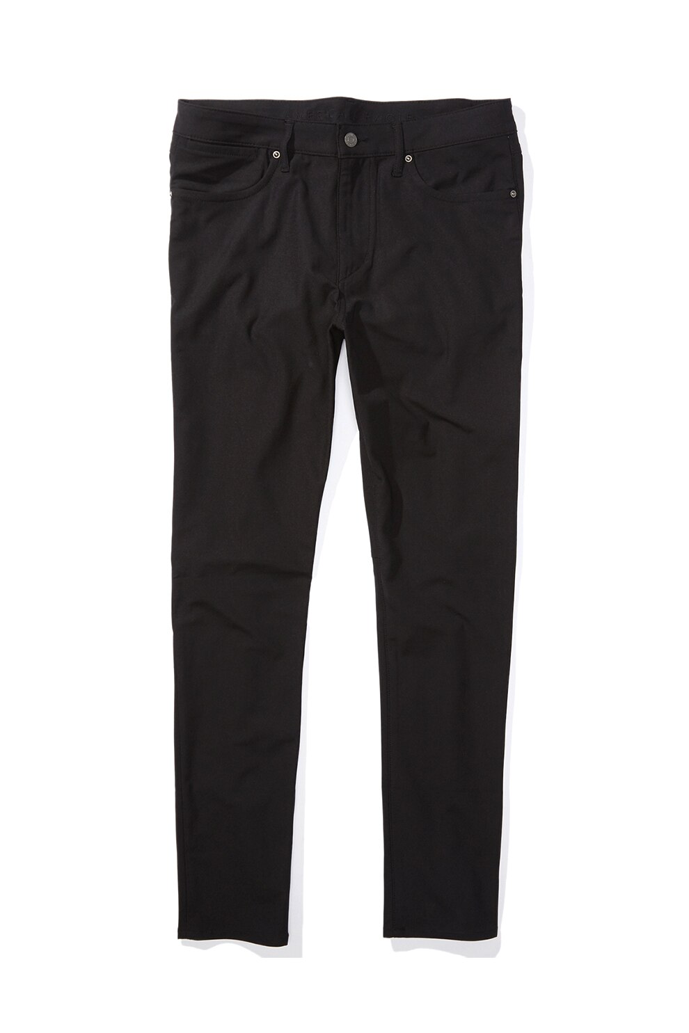 American Eagle, Pantaloni slim fit, Negru