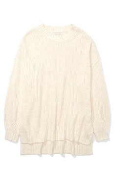 American Eagle, Pulover asimetric cu decolteu la baza gatului, Bej American Eagle, Pulover asimetric cu decolteu la baza gatului, Bej