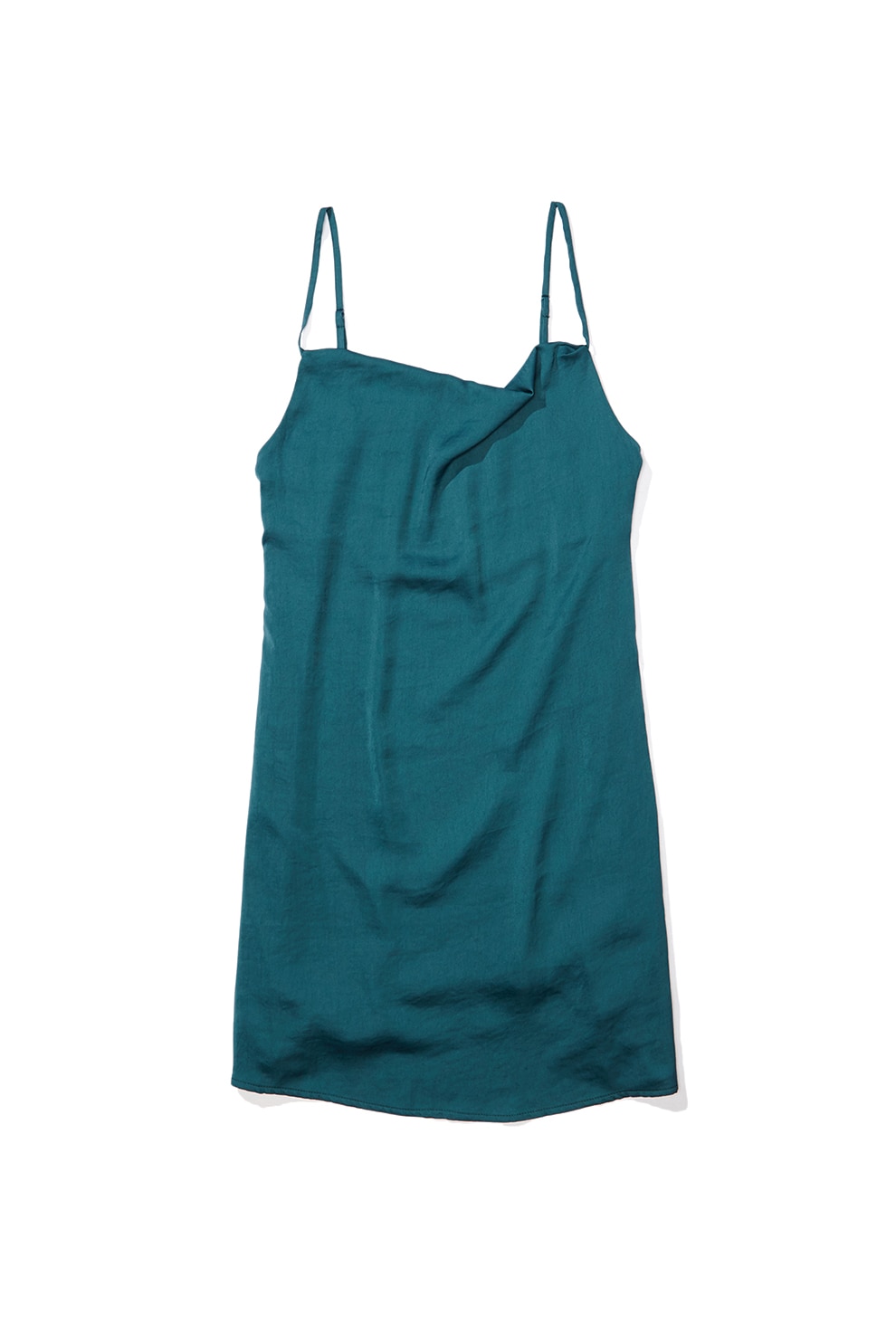 American Eagle, Rochie dreapta cu bretele inguste, Verde persan