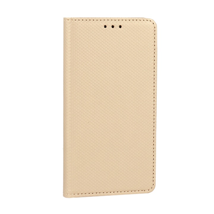Предпазен калъф Telone Smart Book, Magnet case, за Xiaomi Redmi 9C, Златист