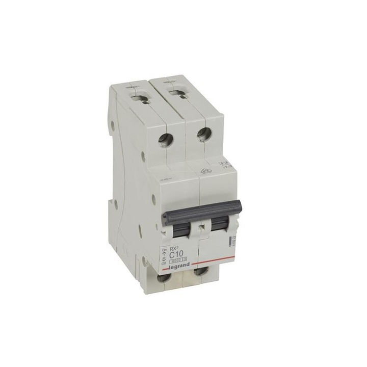 LEGRAND 367761 Legrand 419222 RX3 C10 6kA BIC 2 pólusú kismegszakító