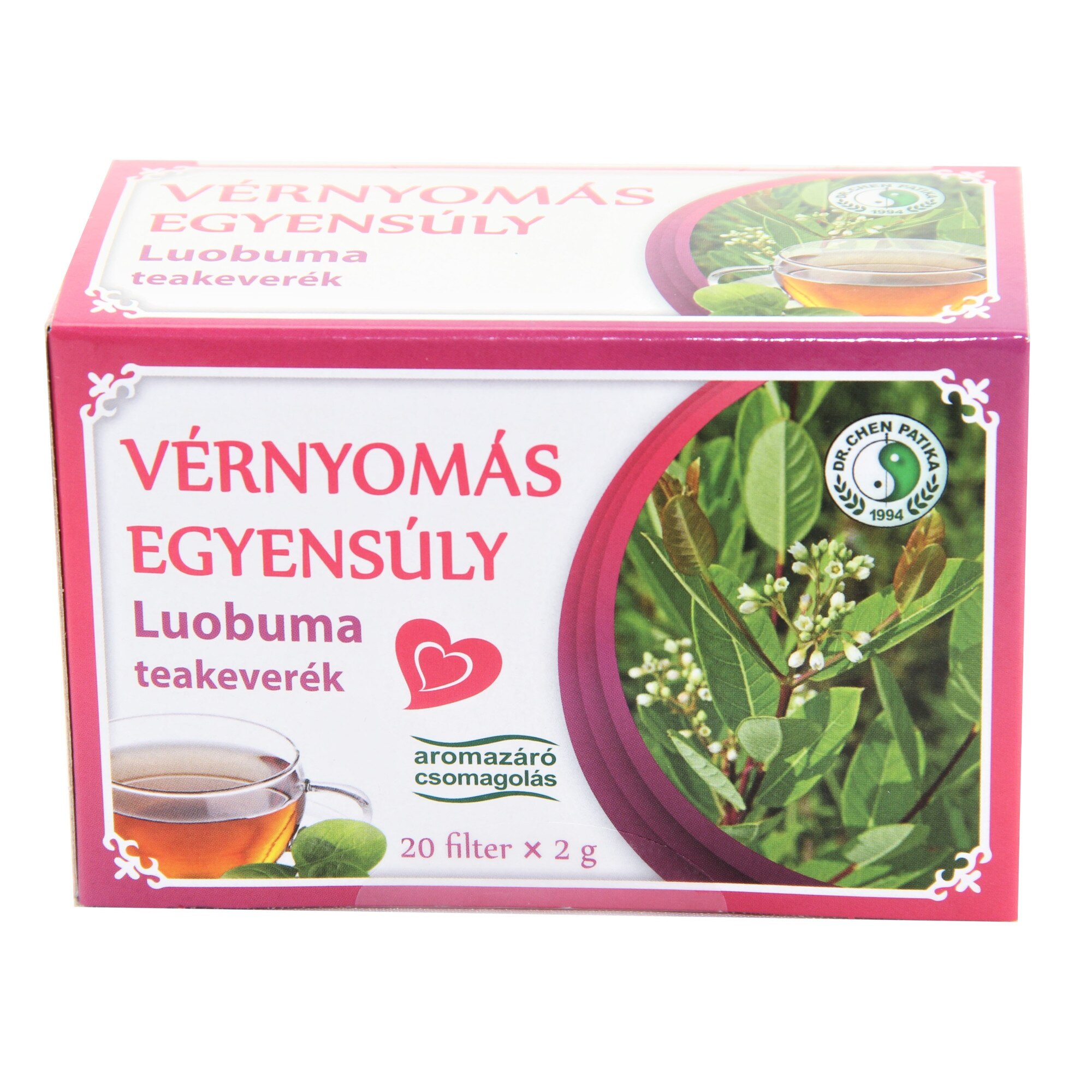 Ceai Luobuma pentru tensiune arteriala normale Dr. Chen 20 pliculete