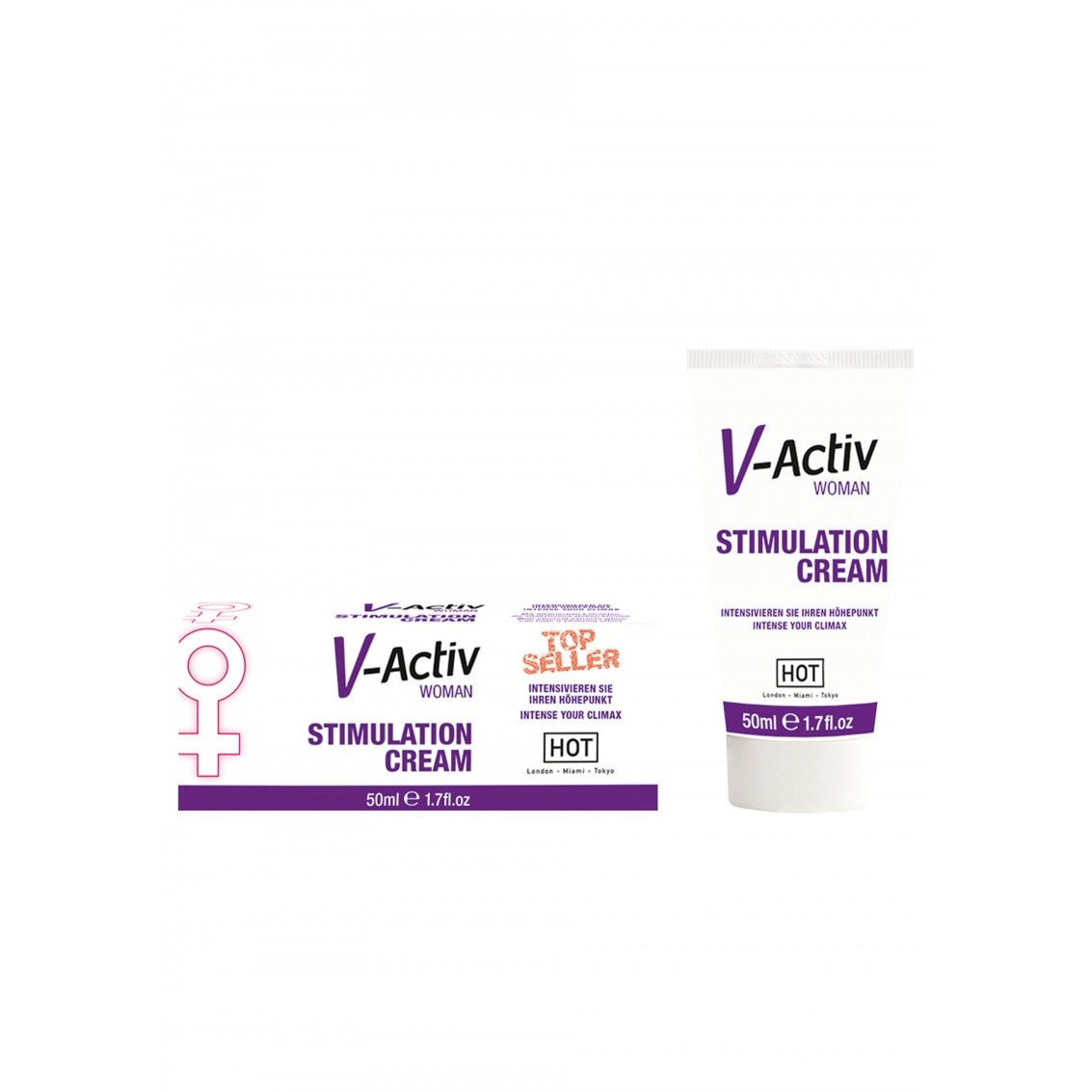 Crema stimulare V-Activ Woman, Top Seller, 50 ml