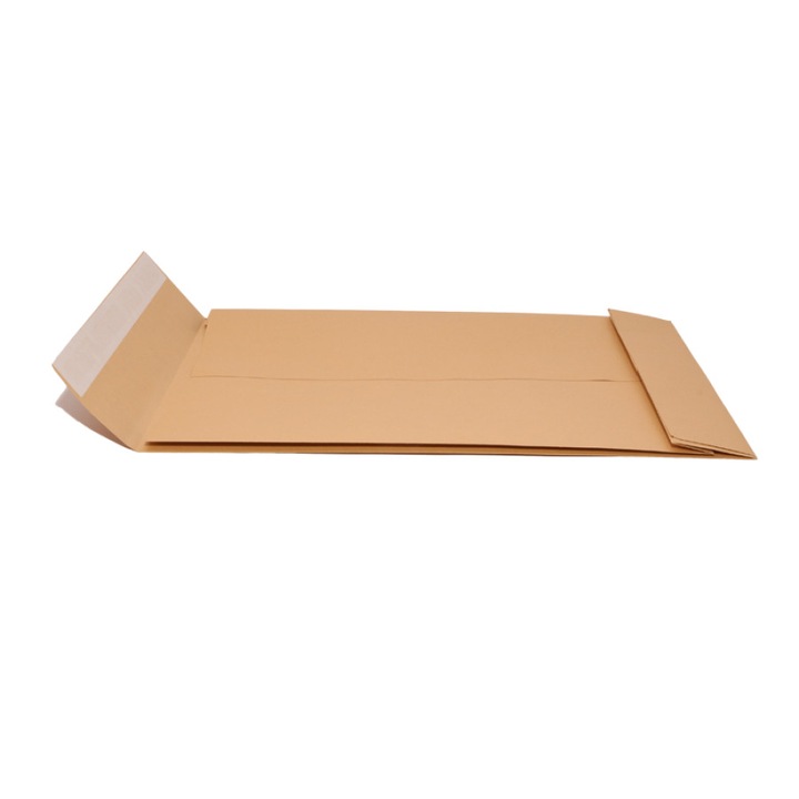 Плик B4 (250x353 мм) крафт, силикон с маншон 5 см 120 гр/м2 25 бр/компл
