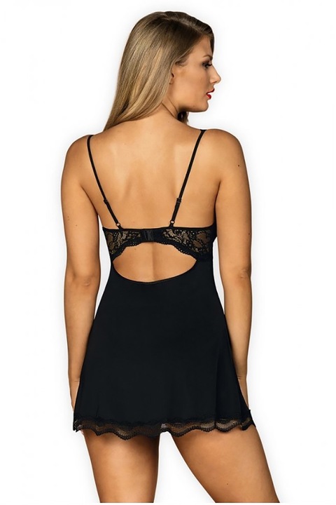 Еротичем комплект нощница и прашки Оbsessive Luvae