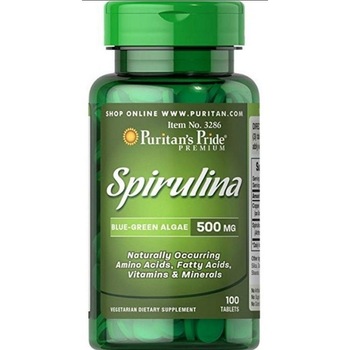 Spirulina 100 capsule x 500 Mg Spirulina 100 capsule x 500 Mg