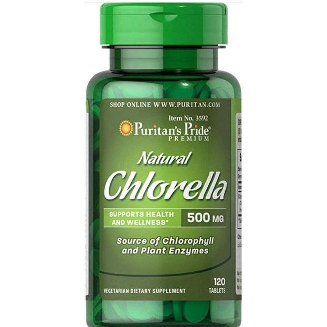 Chlorella naturala 120 capsule x 500 M