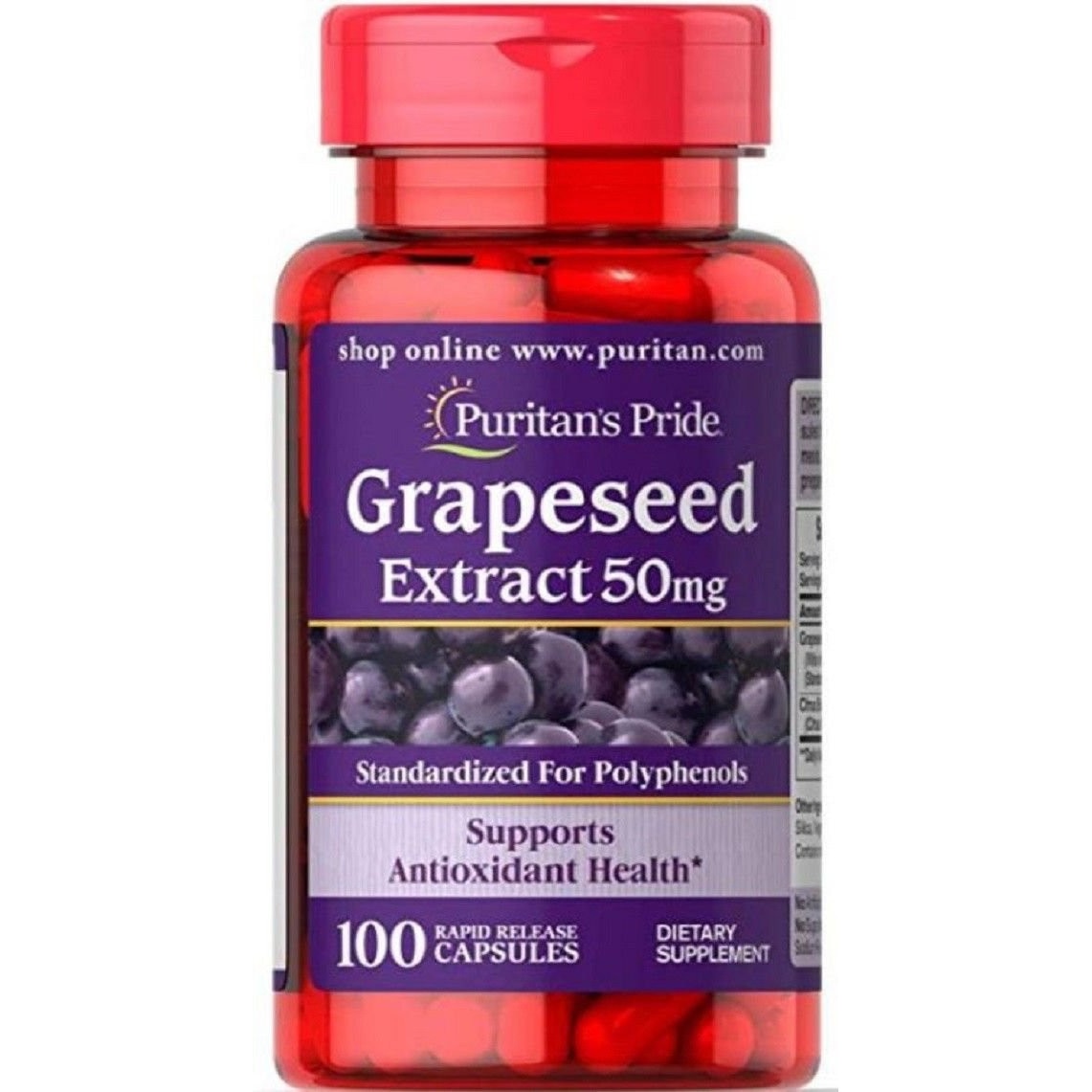 Extract de seminte de struguri 100 capsule 50 mg