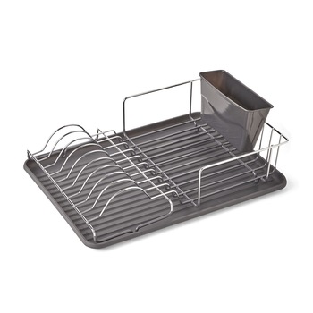 Scurgator vase,tip suport,metal cromat,include suport tacamuri,dimensiune 40.5x29.5x14.4 cm Scurgator vase,tip suport,metal cromat,include suport tacamuri,dimensiune 40.5x29.5x14.4 cm