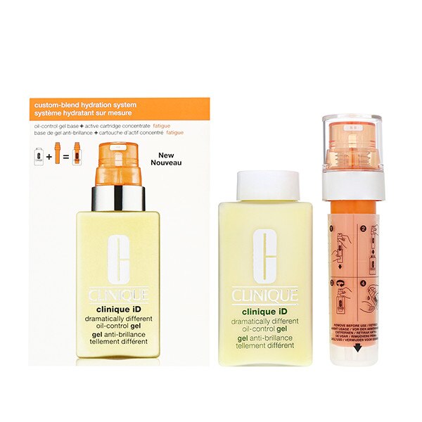 Set Clinique iD Oil Control, Gel hidratant 115 ml, Concentrat 10 ml