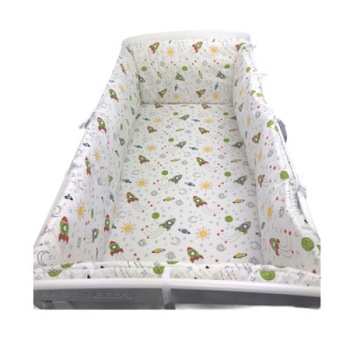 Aparatori laterale protectii pat 120x60 cm Deseda Maxi Aventura in spatiu Aparatori laterale protectii pat 120x60 cm Deseda Maxi Aventura in spatiu