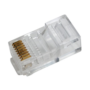 Set Conector/ mufa conectare retea cablu UTP/FTP ETA-RJ45-01 Set Conector/ mufa conectare retea cablu UTP/FTP ETA-RJ45-01