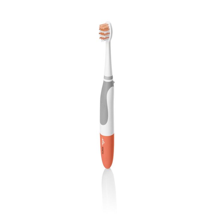 Eta 071190010 Elektromos fogkefe gyerekeknek, időzítő, narancssárga/fehér