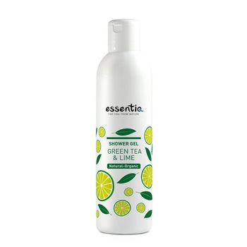 Gel de dus organic Ceai verde & Lime 250 ml Gel de dus organic Ceai verde & Lime 250 ml