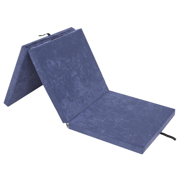 Saltea plianta "Ben" Denim - L - x65x6 cm