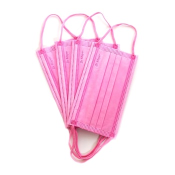 Set 50 buc Masti medicale dr. Mayer tip IIR, 4 straturi, 3 pliuri, banda metalica, eficienta filtrare ≥98%, full color roz Set 50 buc Masti medicale dr. Mayer tip IIR, 4 straturi, 3 pliuri, banda metalica, eficienta filtrare ≥98%, full color roz