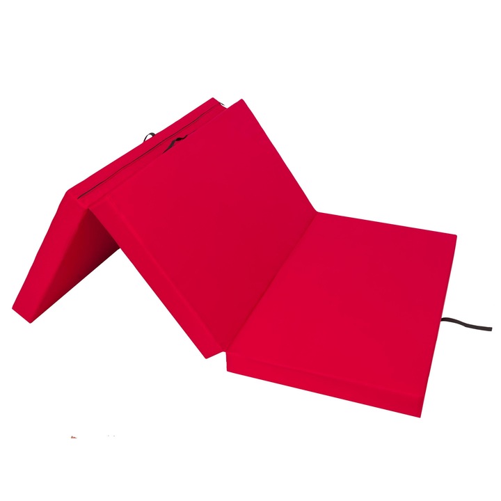 Saltea plianta "Alex" Rosu XXXL 200x120x10 cm