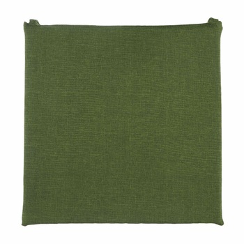 Perna scaun,patrata,simpla,cu doua fete,de culoare verde/alb,35 x 35 cm Perna scaun,patrata,simpla,cu doua fete,de culoare verde/alb,35 x 35 cm