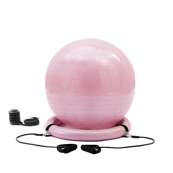 Minge de yoga cu inel de stabilitate si benzi de rezistenta , Innova Goods