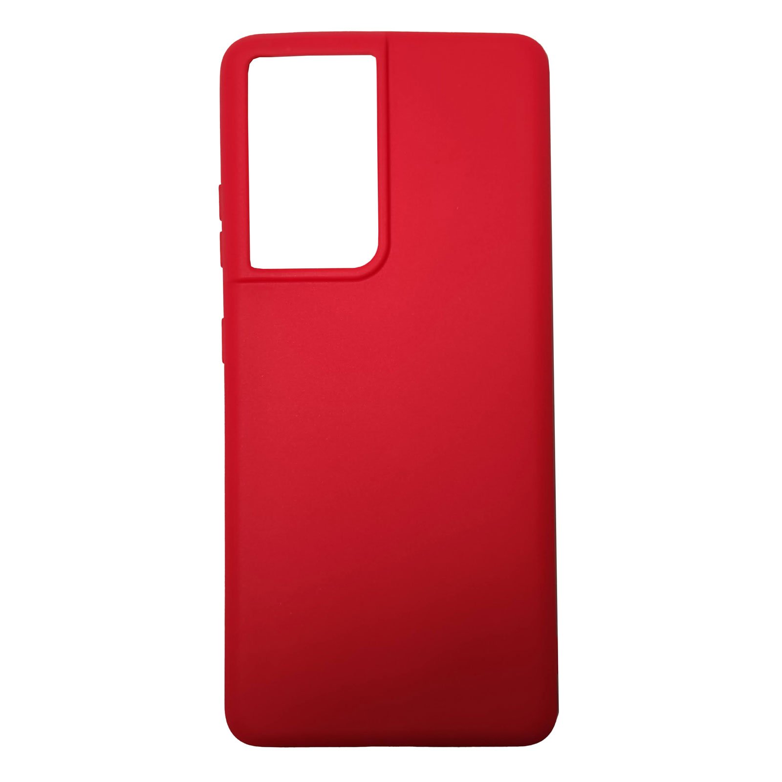 Husa compatibila cu Samsung Galaxy S21 Ultra model Mat, Silicon, Antisoc, TPU, Viceversa Rosu