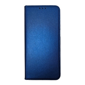 Husa Flip Carte compatibila cu Samsung Galaxy S21 Ultra Magnetica cu stand si Suport Card, Antisoc, Viceversa Albastru