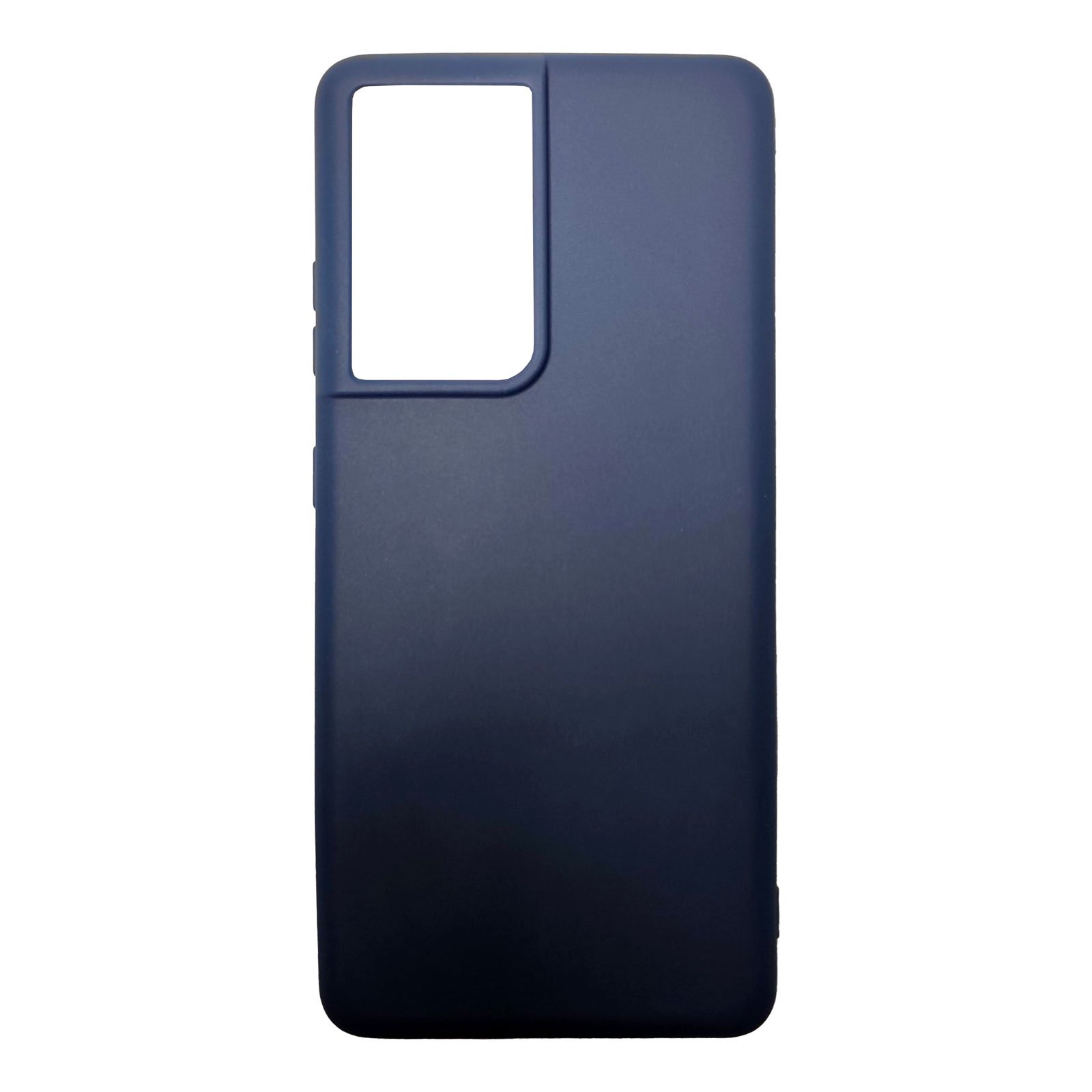 Husa compatibila cu Samsung Galaxy S21 Ultra model Mat, Silicon, Antisoc, TPU, Viceversa Albastru
