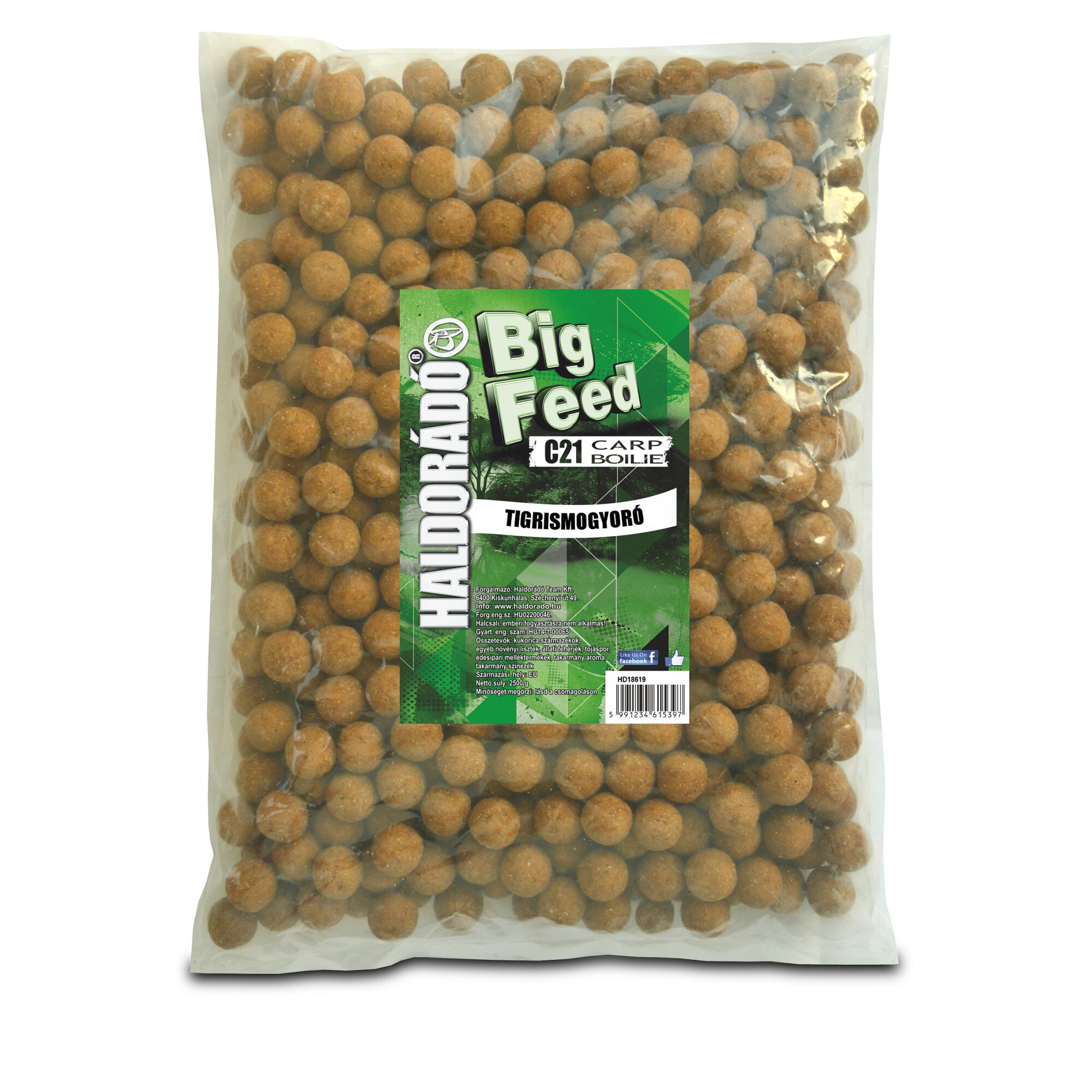 Boiles, Haldorado, C21 Boilie Alune tigrate 2.5kg