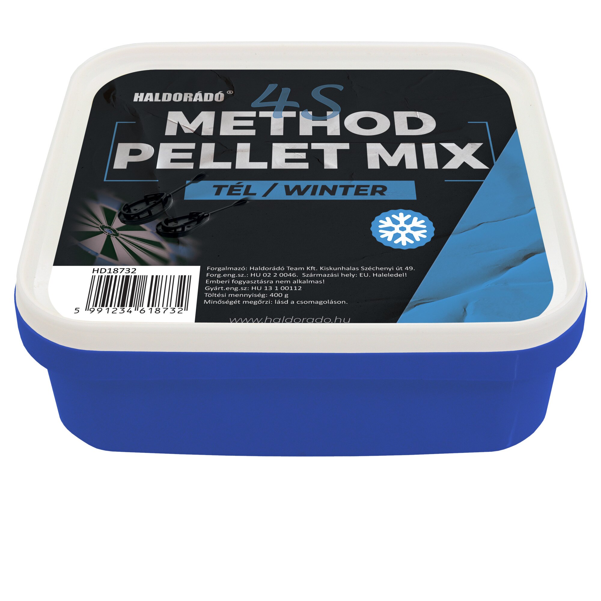 Pelete, Haldorado, 4S Method Pellet Mix - Iarna 400g