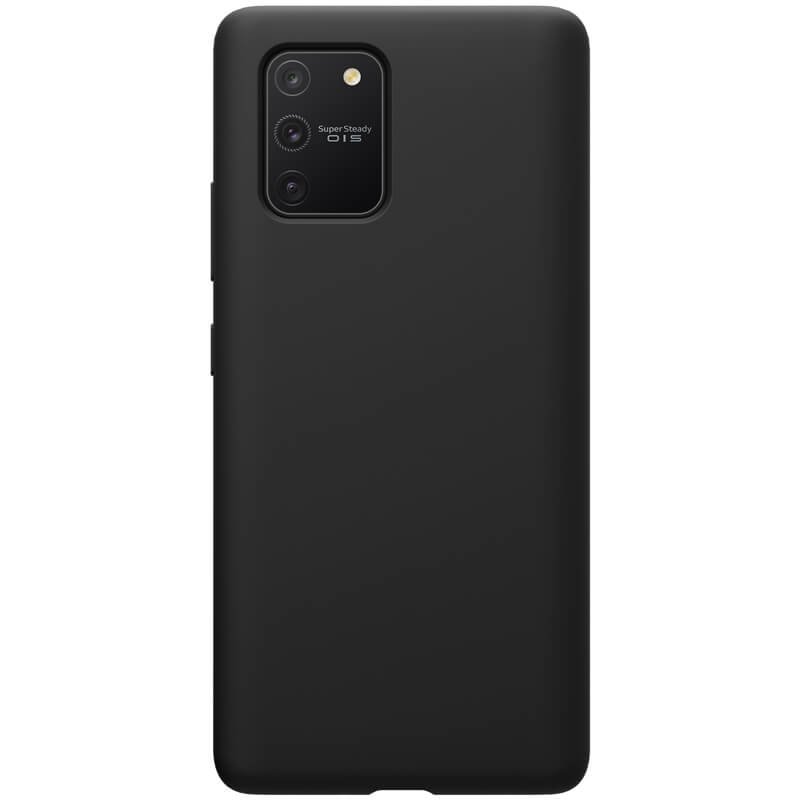 Husa din silicon mat, negru, cu interior de microfibra, pentru Samsung Galaxy S10 lite 2020- Nillkin Flex Case