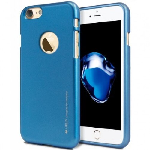 Husa Mercury Jelly, Compatibil cu Apple iPhone XS Max Albastru
