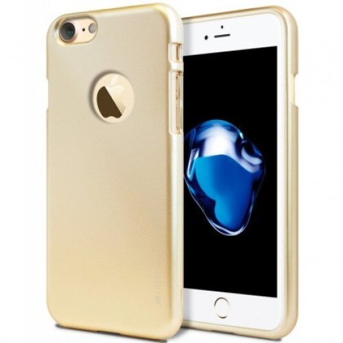 Husa Mercury Jelly, Compatibil cu Apple iPhone XS Max Gold
