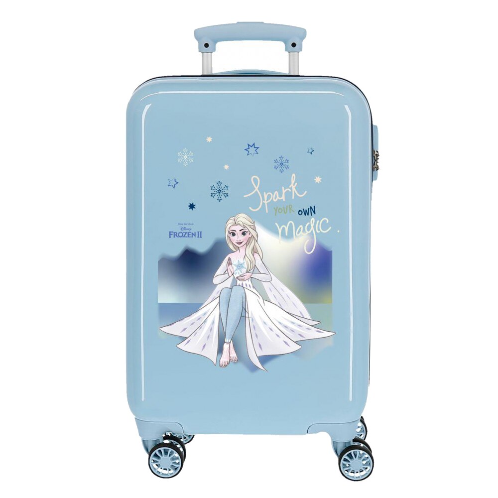 Troler cabina ABS 55 cm bleu Frozen Adventure of my Mind