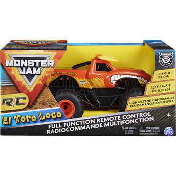 Masinuta Monster Jam RC - El Toro Loco, 1:24 Masinuta Monster Jam RC - El Toro Loco, 1:24