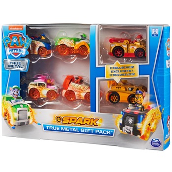 Set 6 masinute Paw Patrol - Spark edition Set 6 masinute Paw Patrol - Spark edition