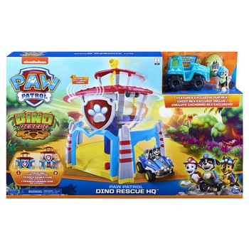 Set de joaca Paw Patrol Dino Rescue - Turnul de control Set de joaca Paw Patrol Dino Rescue - Turnul de control