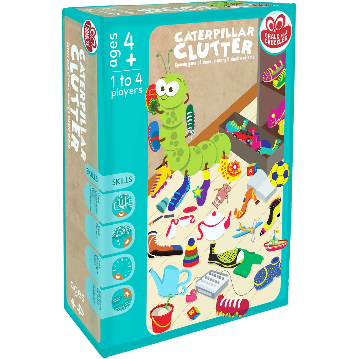 Joc de memorie Chalk and Chuckles, Omiduta dezordonata