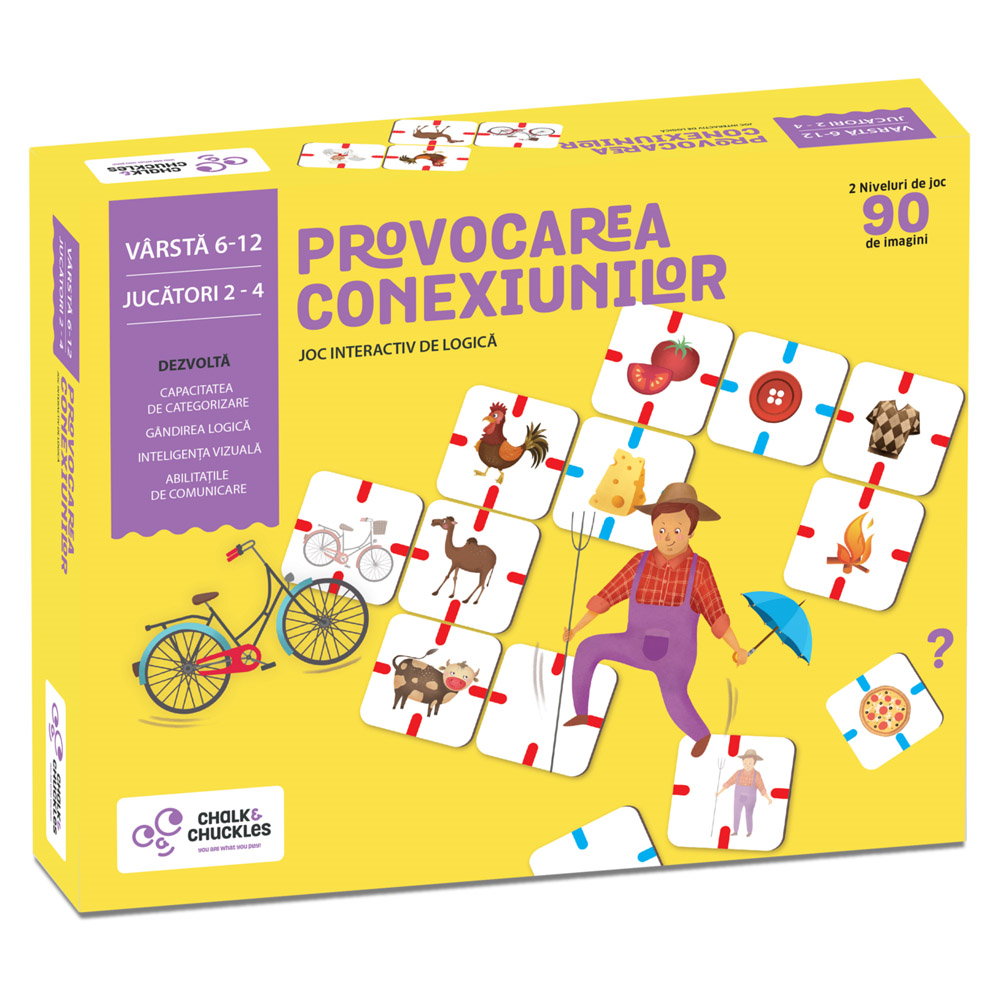 Joc interactiv Chalk and Chuckles, Provocarea conexiunilor