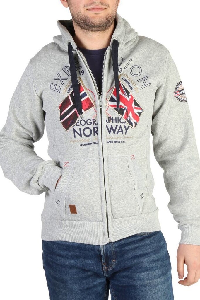 Hanorac model Flepto100 Geographical Norway, Gri